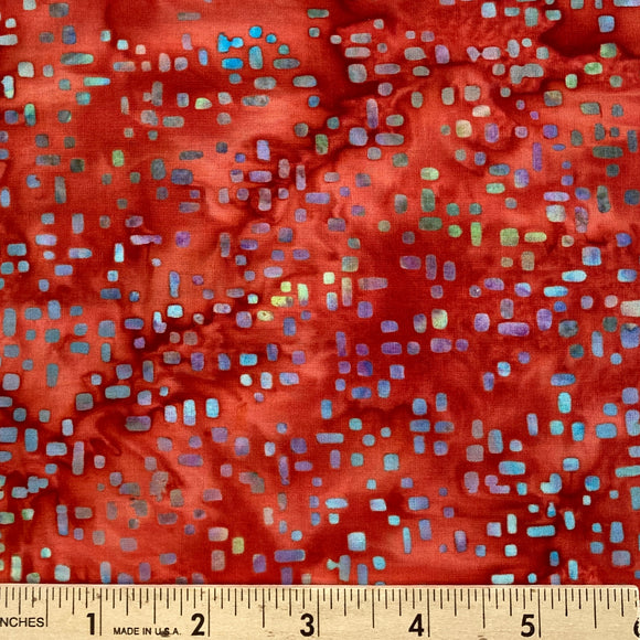 Bali Square Mix Chilies from Hoffman Fabrics