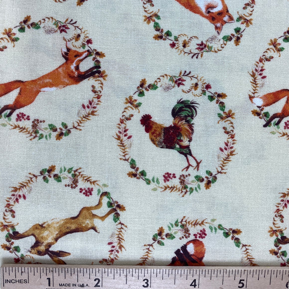 Fables Wreath from Camelot Fabrics BOLT END 4 Yards + 18 Inches