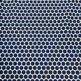 Paco Dot Space Slub CANVAS Blue from Premier Fabrics