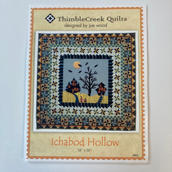 Ichabod Hollow appliqué quilt pattern by Joe Wood of ThimbleCreek Quilts