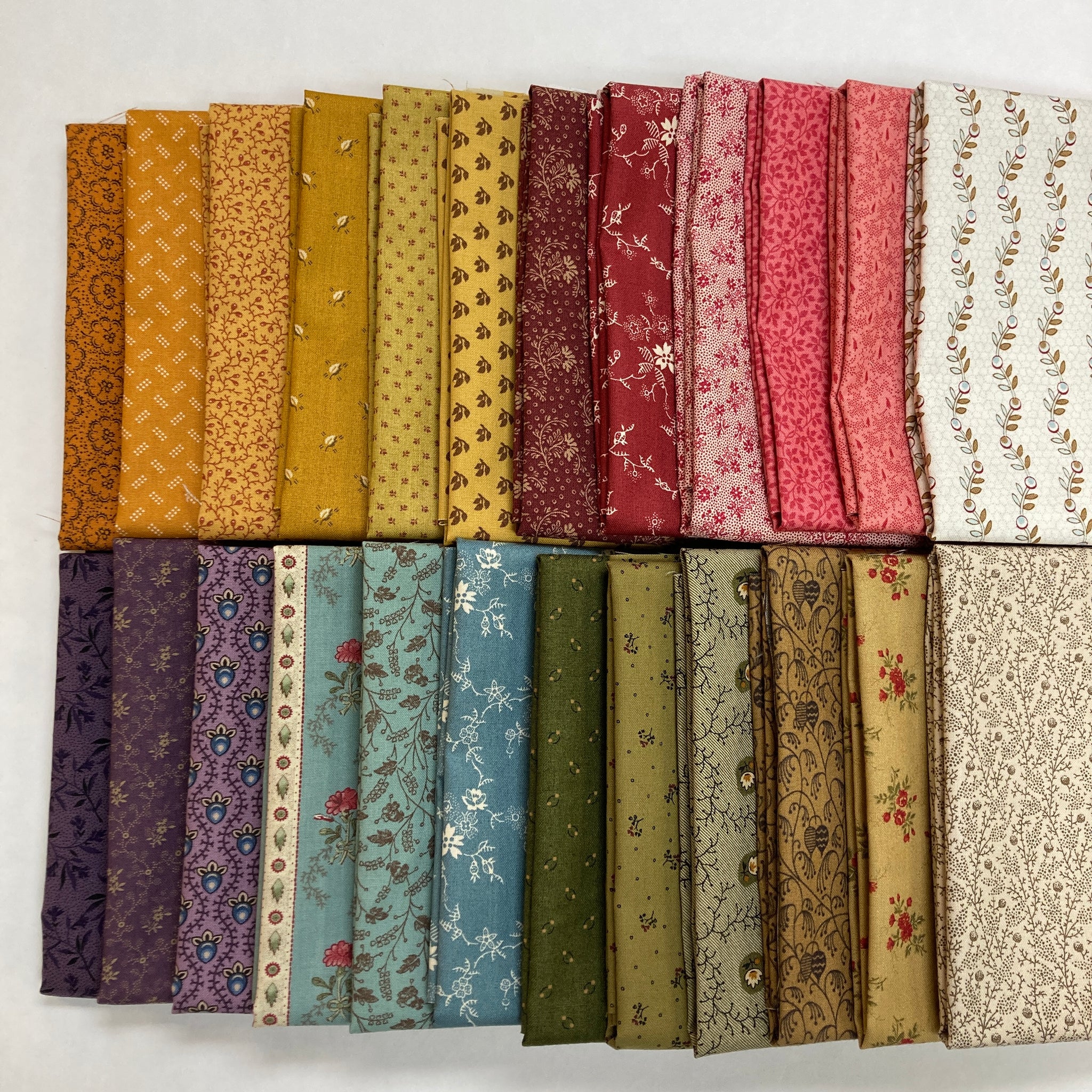 Rainbow Tartan Fat Quarter Pack 6 Pieces of Fabric Size 50 Cm X 72 Cm Plus  Matching Thread -  Canada
