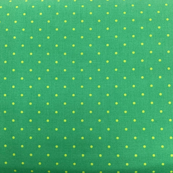 Sweet Shoppe Too from Andover Fabric Green Dot