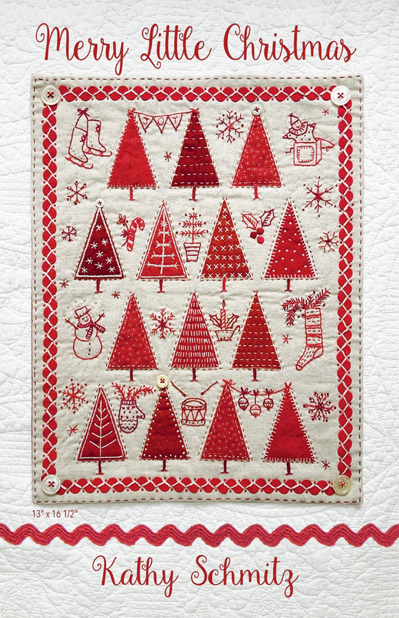 Merry Little Christmas pattern by Kathy Schmitz PLUS