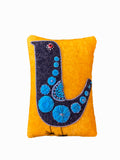 Polka Dot Bird Wool Pin Cushion Kit or Pattern by Finch & Leigh