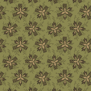 A Return to Elegance by Judie Rothermel Light Green Spinning Flower