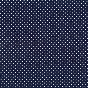 Navy Petite Basic Dot by Sevenberry