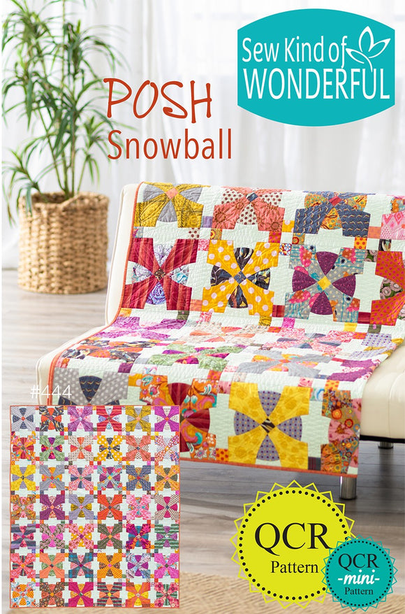 Posh Snowball Pattern by Sew Kind of Wonderful