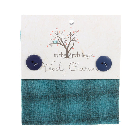 Wooly Charms from In the Patch Designs 5in x 5in Teal 5ct
