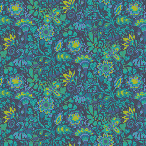 Solstice by Sally Kelly Windy BOLT END 2 Yards + 9 Inches