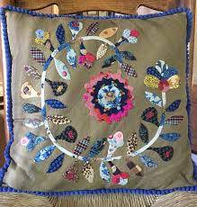 Wildflower Cushion Pattern by Margaret Mew